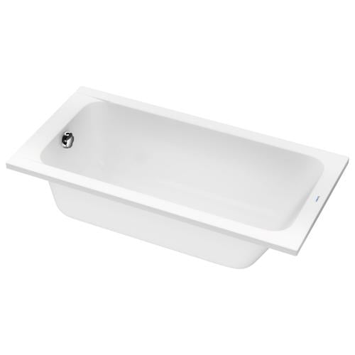 Duravit 59" D-Code Drop-In Acrylic Soaking Tub - Golzar Home