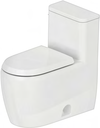 Duravit Studio F. A. Porsche Collection GPF Rimless Elongated One Piece Toilet – D48010