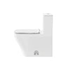 Duravit Durastyle One-Piece Toilet – 1.28 Gpf, Slim Soft-Close Seat, White #D40522 - Golzar Home