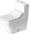 Duravit Durastyle Dual Flush One Piece Toilet White+Sensowash Autoflush Kit #D40573 - Golzar Home