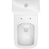 Duravit Durastyle Dual Flush One Piece Toilet White + Sensowash Bidet Slim Seat #D40534 - Golzar Home