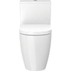 Duravit Me By Starck Dual Flush One Piece Toilet White #D4201800 - Golzar Home