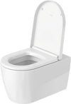 Duravit Me By Starck Wall-Mounted Toilet – Rimless, Dual Flush 1.2/0.8 Gpf #252909 - Golzar Home