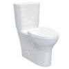 DXV Equility® Two-Piece Chair Height Right-Hand Trip Lever Elongated Toilet with Seat – Canvas White