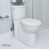DXV Equility® One-Piece Dual Flush Chair Height Elongated Toilet with Seat – Canvas White