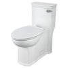 DXV Wyatt® One-Piece Chair Height Right-Hand Trip Lever Elongated Toilet with Seat – Canvas White