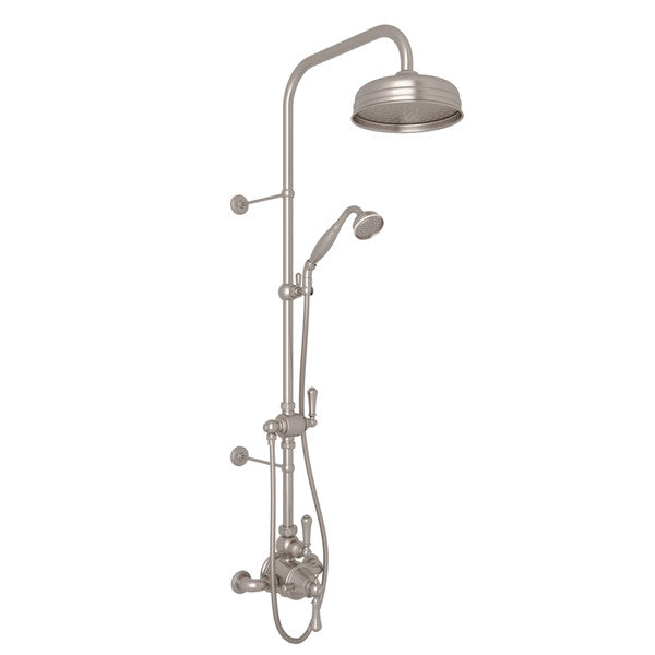 Perrin & Rowe Georgian Era Thermostatic Shower Package - With Metal Lever Handle.KIT61NLS