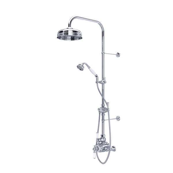 Perrin & Rowe Edwardian Thermostatic Shower Package - With Metal Lever Handle.KIT1NL
