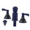 Rubinet Bidet Fitting with Spray, Diverter, and Vacum Breaker (Less Drain) Midnight Blue