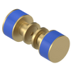 Rubinet Shower Door Knob (set) Satin Brass