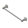 Rubinet Towel Bar 18" Satin Nickel