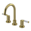 Rubinet Widespread Lav set (less drain) Natural Brass
