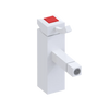 Rubinet Single Control Bidet Fitting (less drain) White