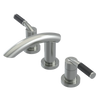 Rubinet Widespread Lav. Set. (less drain) Satin Nickel