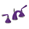 Rubinet Widespread Lav. Set. (less drain) Purple Haze