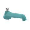 Rubinet Tub Filler Spout Deck Mount Aqua