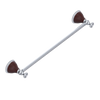 Rubinet Towel Bar 18" Satin Chrome