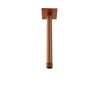 Baril 9" ceiling mounted shower arm, square flange