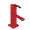 Rubinet Single Control Bidet Fitting (less drain) Red