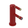 Rubinet Single Control Bidet Fitting (less drain) Maroon