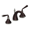 Rubinet Widespread Lav. Set. (less drain) Oil Rubbed Bronze