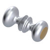 Rubinet Shower Door Knob (set) Satin Chrome