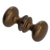 Rubinet Shower Door Knob (set) Tuscan Brass