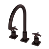 Rubinet Widespread Kitchen Set Oil Rubbed Bronze