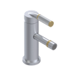 Rubinet Single Control Bidet Fitting (less drain) Satin Chrome