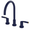 Rubinet Widespread Kitchen Set Midnight Blue