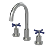 Rubinet Widespread Kitchen Set with LaSalle Spout Satin Nickel