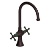 Rubinet Two Handle Single Hole Kitchen Set Oil Rubbed Bronze