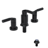 Rubinet Bidet Fitting with Spray, Diverter, and Vacum Breaker (Less Drain) Black
