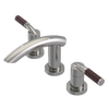 Rubinet Widespread Lav. Set. (less drain) Polished Nickel