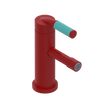 Rubinet Single Control Bidet Fitting (less drain) Maroon