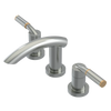 Rubinet Widespread Lav. Set. (less drain) Satin Nickel