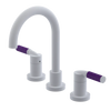 Rubinet Widespread Lav. Set. (less drain) Matt White