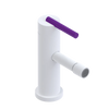 Rubinet Single Control Bidet Fitting (less drain) Matt White