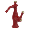 Rubinet Single Control Bidet Fitting (less drain) Maroon