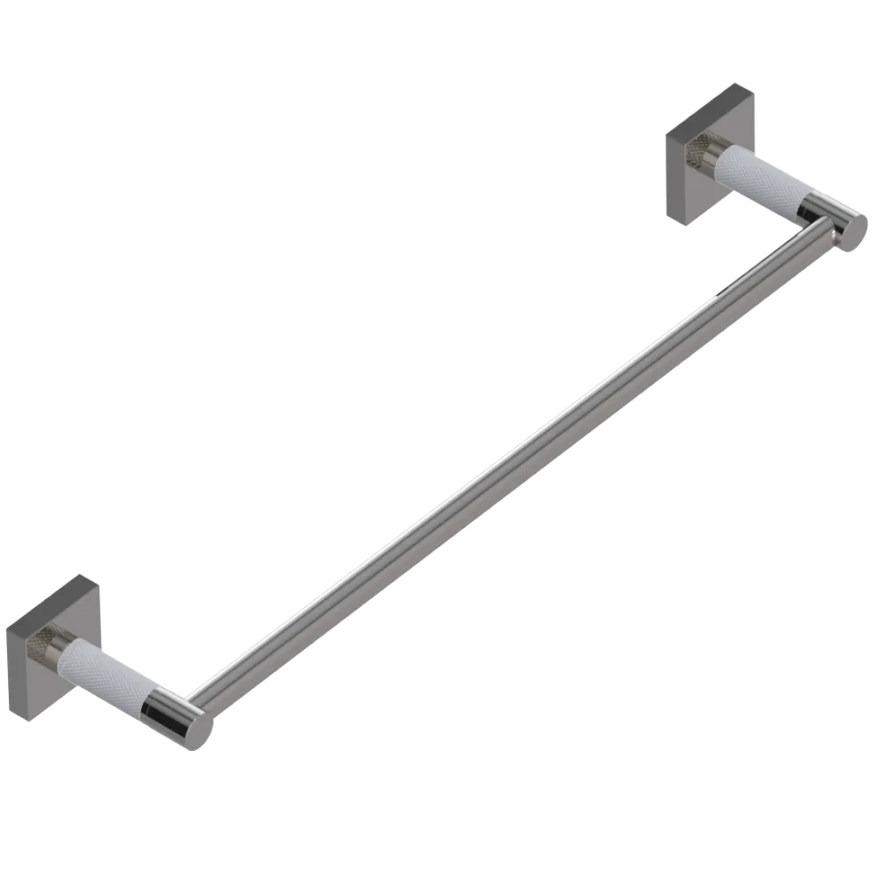 Rubinet 24" TOWEL BAR Polished Nickel