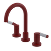 Rubinet Widespread Lav. Set. (less drain) Maroon