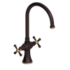 Rubinet Two Handle Single Hole Kitchen Set Oil Rubbed Bronze