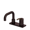 Rubinet 4" Centre Single Control Lav. Set. with Genesis spout (less drain) Oil Rubbed Bronze