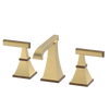 Rubinet Widespread Lav. Set. (less drain) Satin Brass
