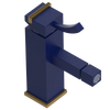 Rubinet Single Control Bidet Fitting (less drain) Midnight Blue