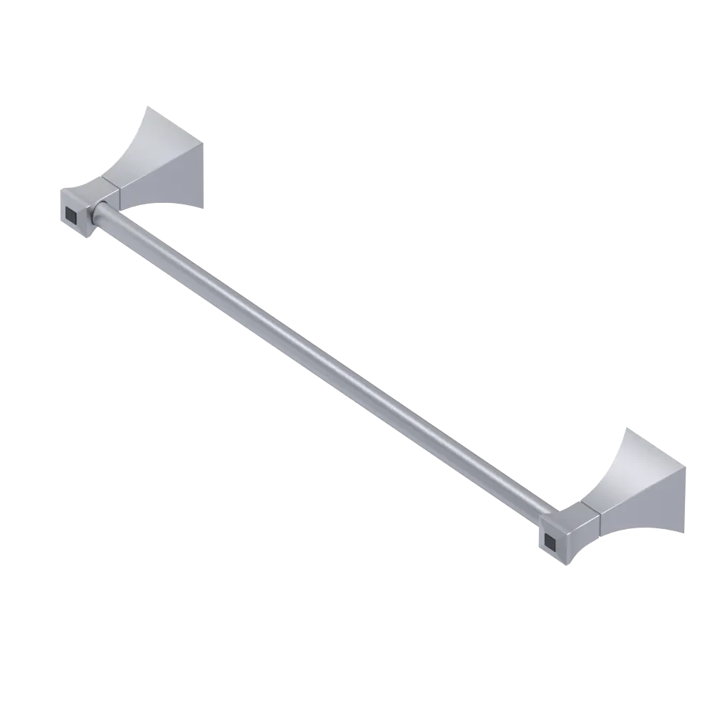 Rubinet Towel Bar 24" Satin Chrome