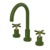Rubinet Widespread Kitchen Set with LaSalle Spout Green Envy