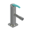 Rubinet Single Control Bidet Fitting (less drain) Satin Nickel