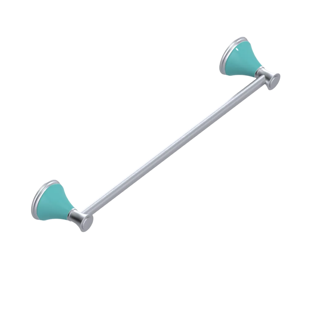 Rubinet Towel Bar 24" Satin Chrome