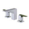 Rubinet Widespread Lav. Set. (less drain) Satin Chrome